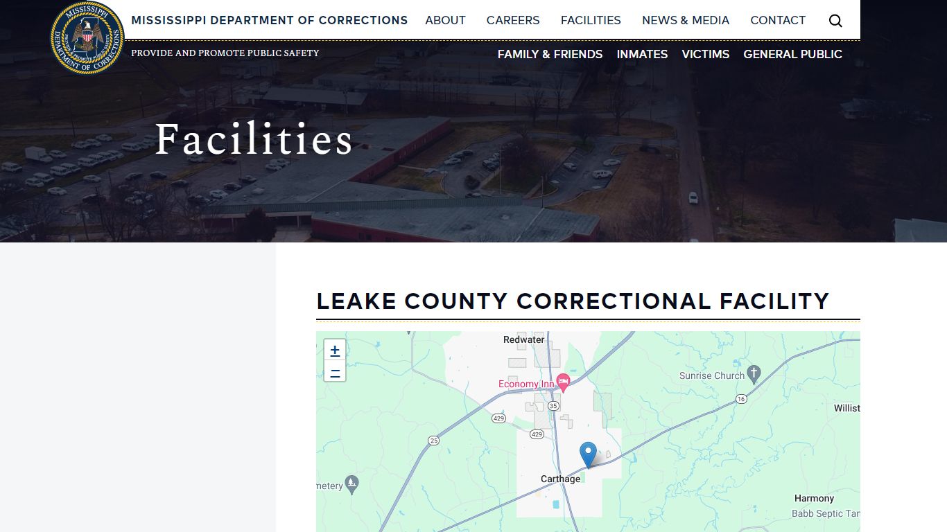Leake County Correctional Facility - Mississippi Department of Corrections